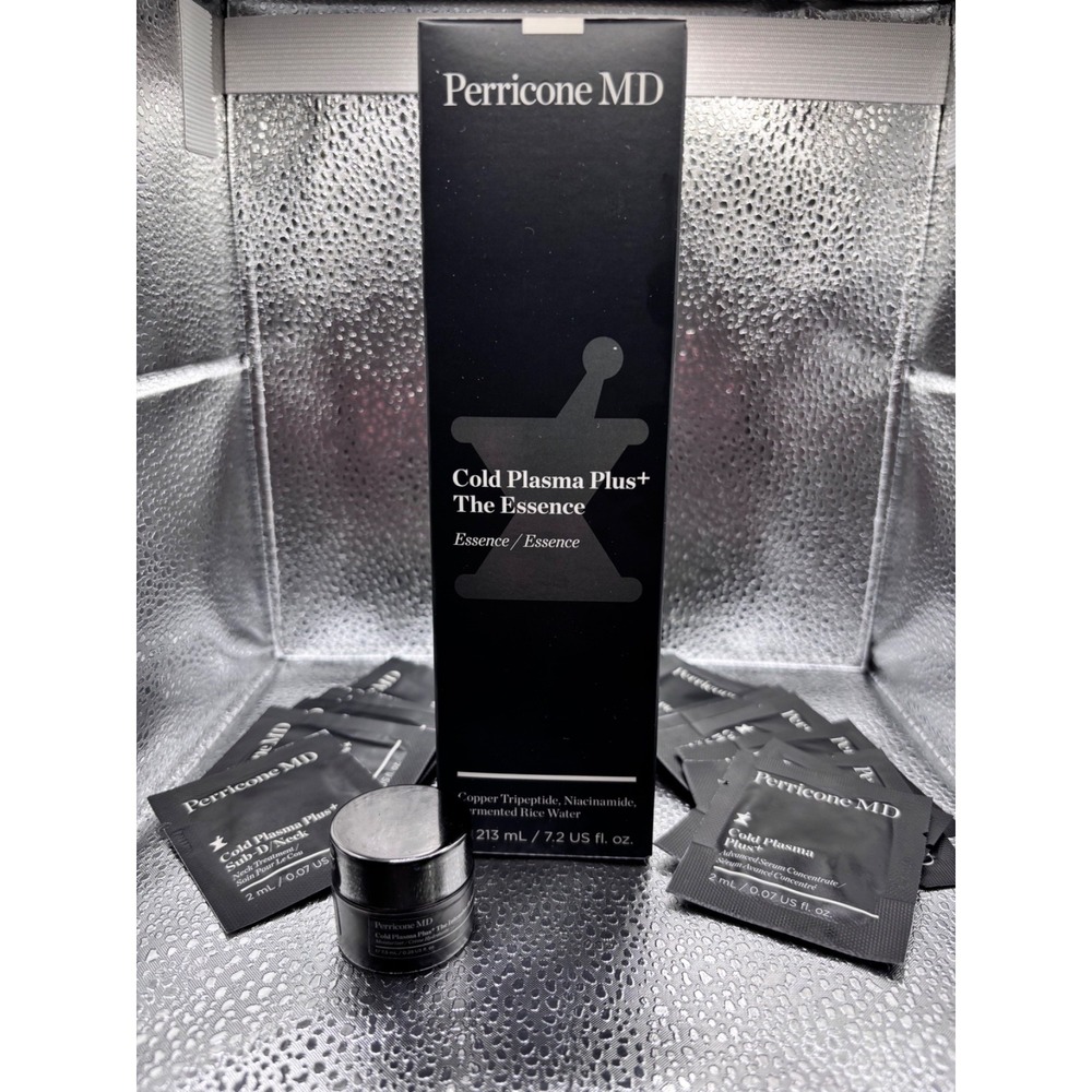 Perricone MD Cold Plasma Plus+ Bundle - 7.2oz Jumbo Essence, Deluxe Jar & 20